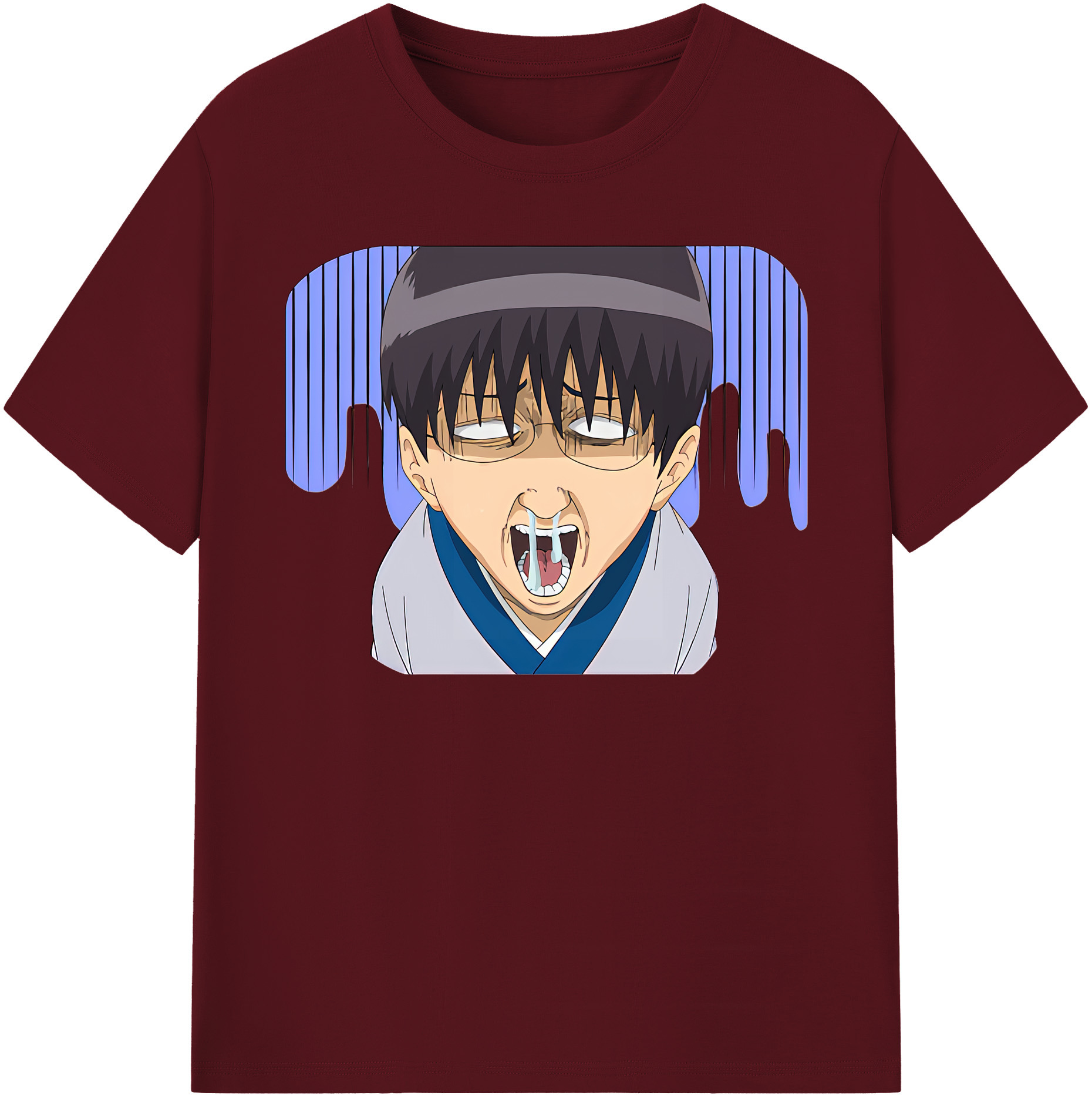 （画像用） ぎんたま 坂田銀時（さかたぎんとき） 神楽 志村新八（しむら しんぱち） GINTAMA Sakata Gintoki Kagura Shimura Shinpachi 綿100％半袖Tシャツ（フロントプリント）